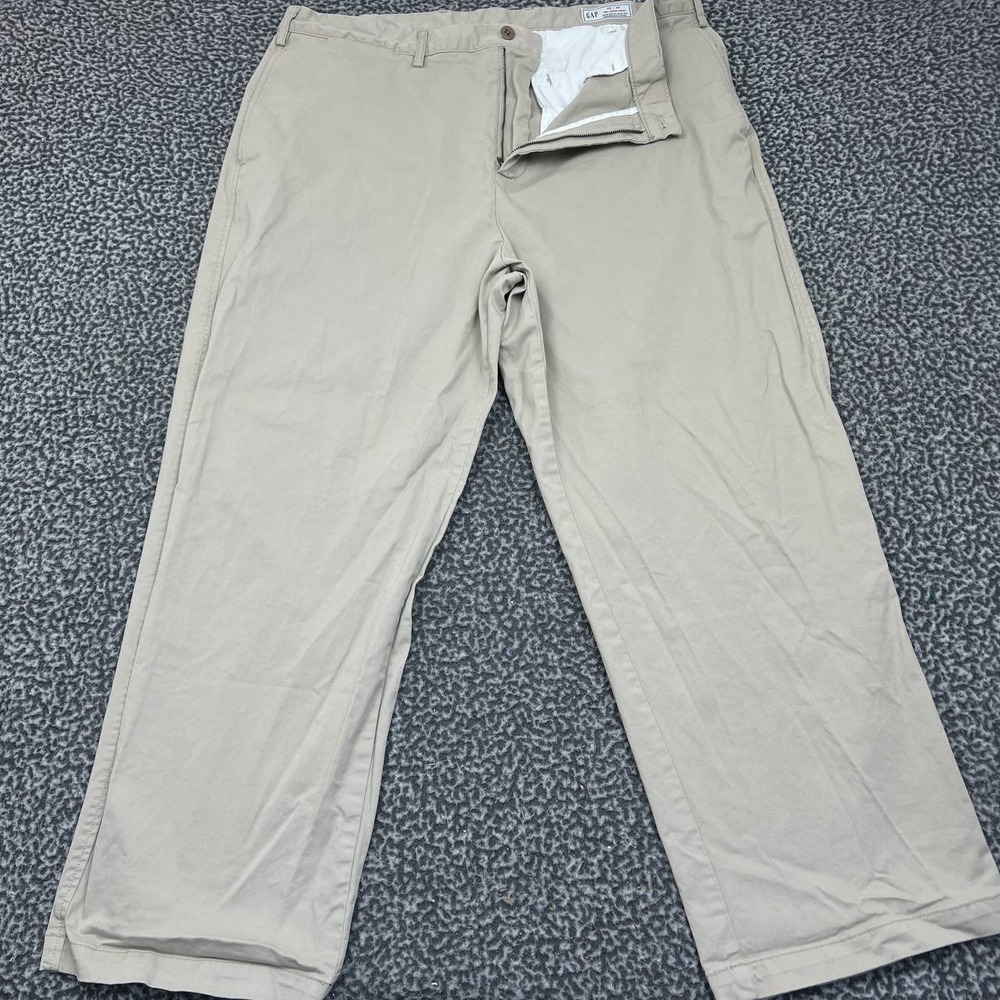 Gap Pants Men 40x30 Loose Khaki Chino‎ Straight Fit Outdoor Pocket Cotton